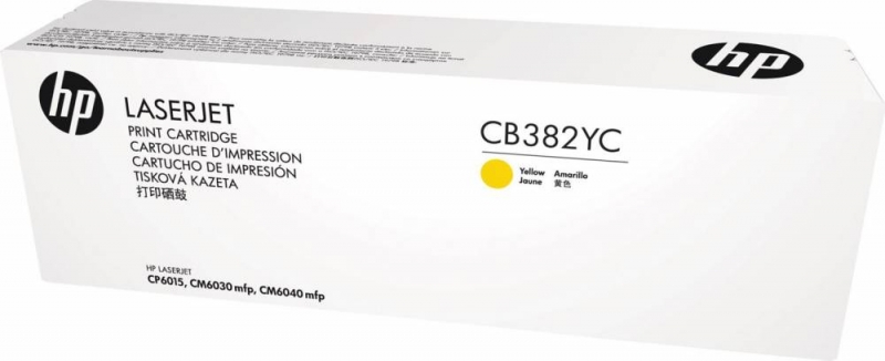 Скупка картриджей cb382ac CB382YC №824A в Химках